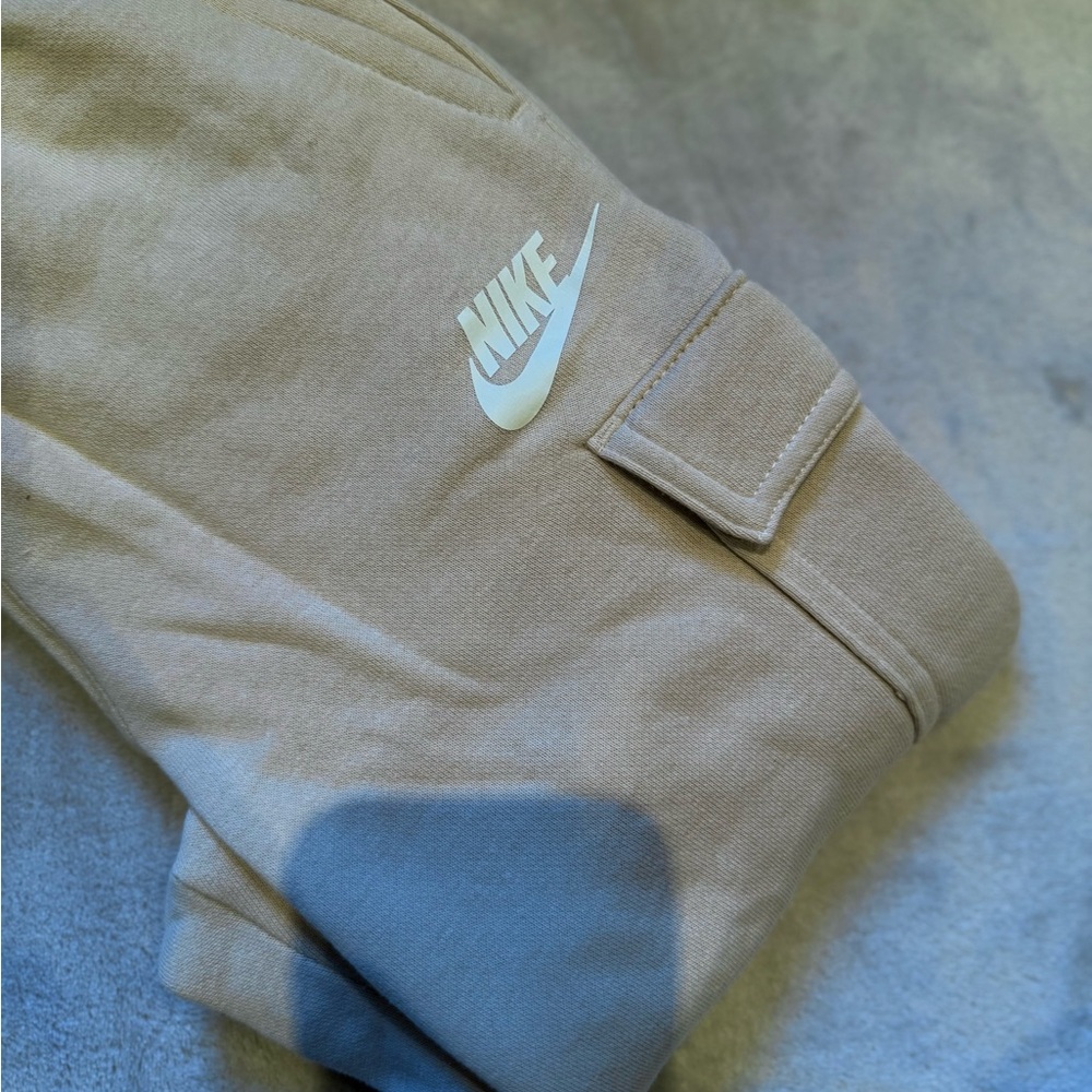 KIDS BOYS Nike Tan Joggers
